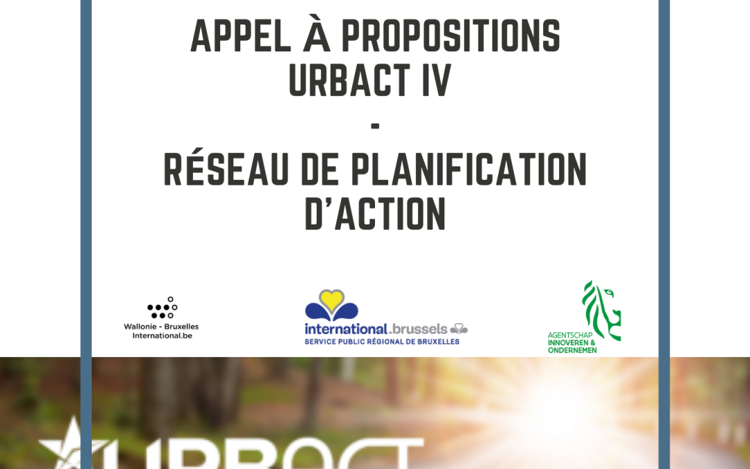 Infoday URBACT IV – Mardi 17 janvier 2023