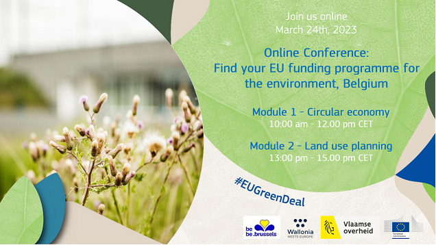 Conférence en ligne : Find your EU funding programme for the environment